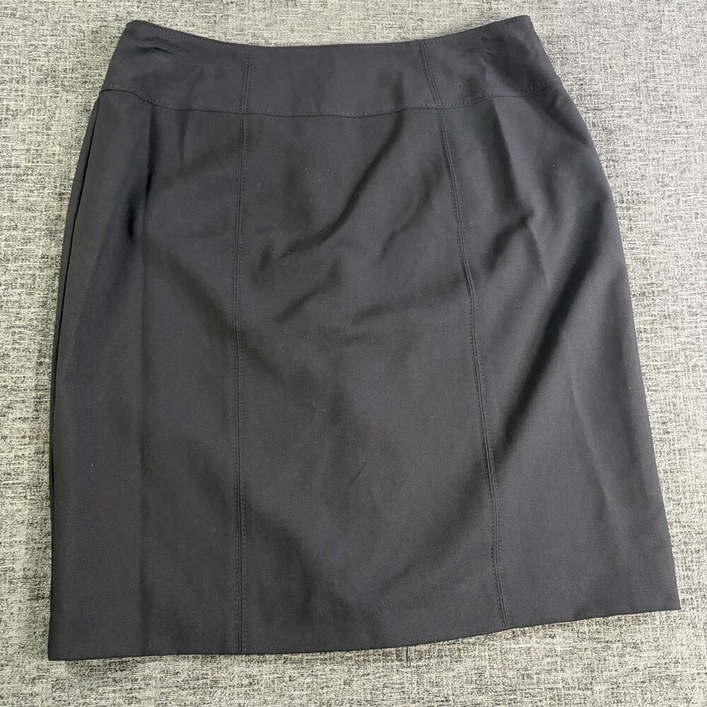 Worthington Women's Pencil Skirt Stretch Black Size 12